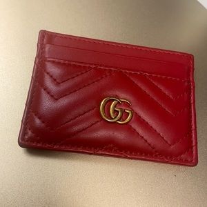 Authentic GG marmont card case